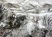 River Wye, Aberedw, Charcoal on Swanson Cartridge, 59.5cm x 84.2cm, 2008