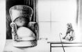 Window and T'Ang Leo, Pencil on paper, 30 x 47 cm, 1977